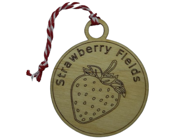 Strawberry Fields - Christmas Bauble